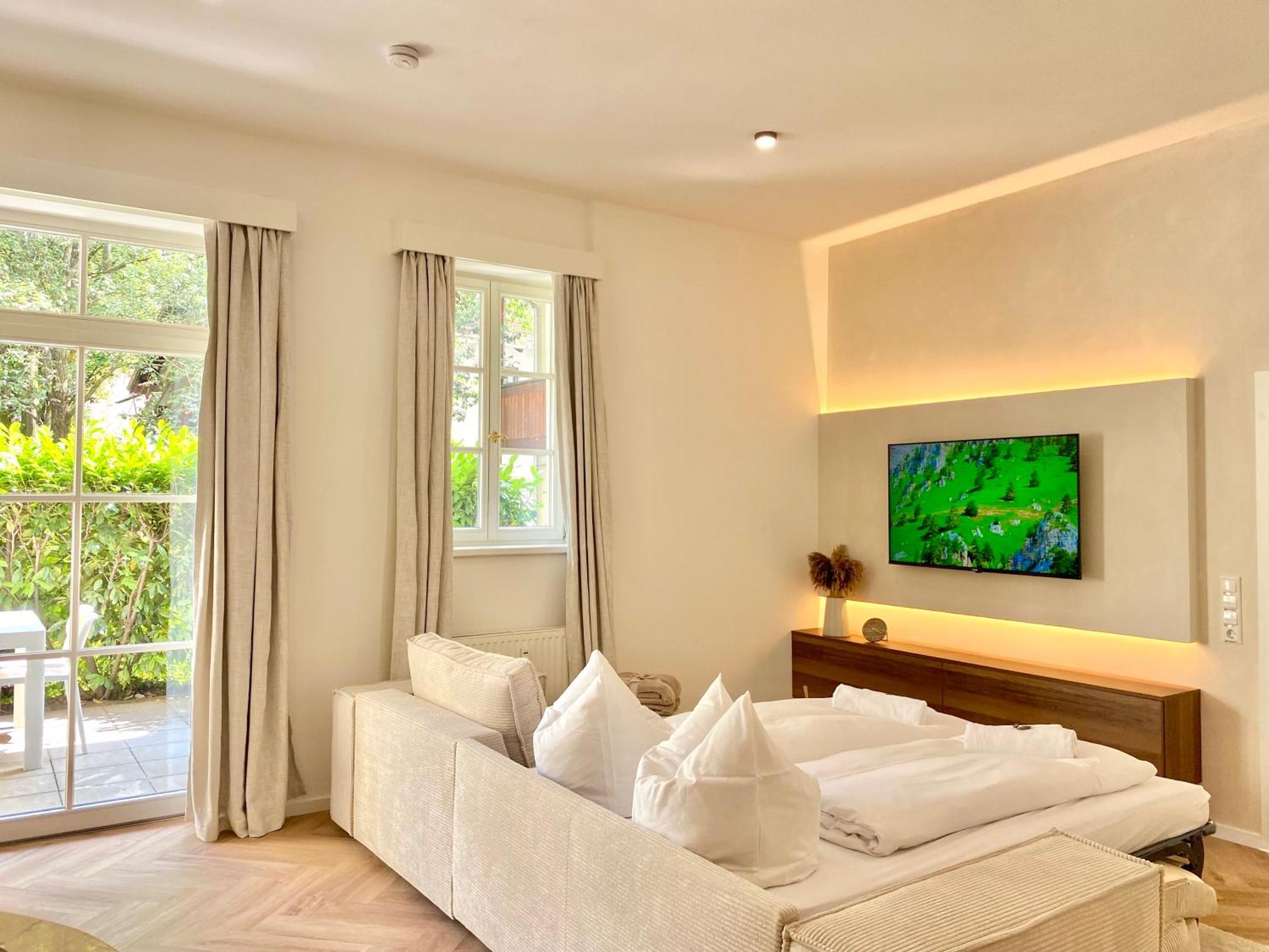 Loft Am Lech I Rollstuhlgerecht I Tiefgarage I Kueche I Terrasse Daire Füssen Dış mekan fotoğraf